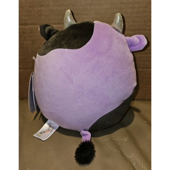 Squishmallow 12 inch Easter 2025 Alexie the Cow with Bowtie RARE SIZE Plush NEW - Picture 3 of 5